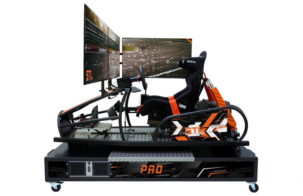Ein Actoracer Rennsimulator Modell Pro.